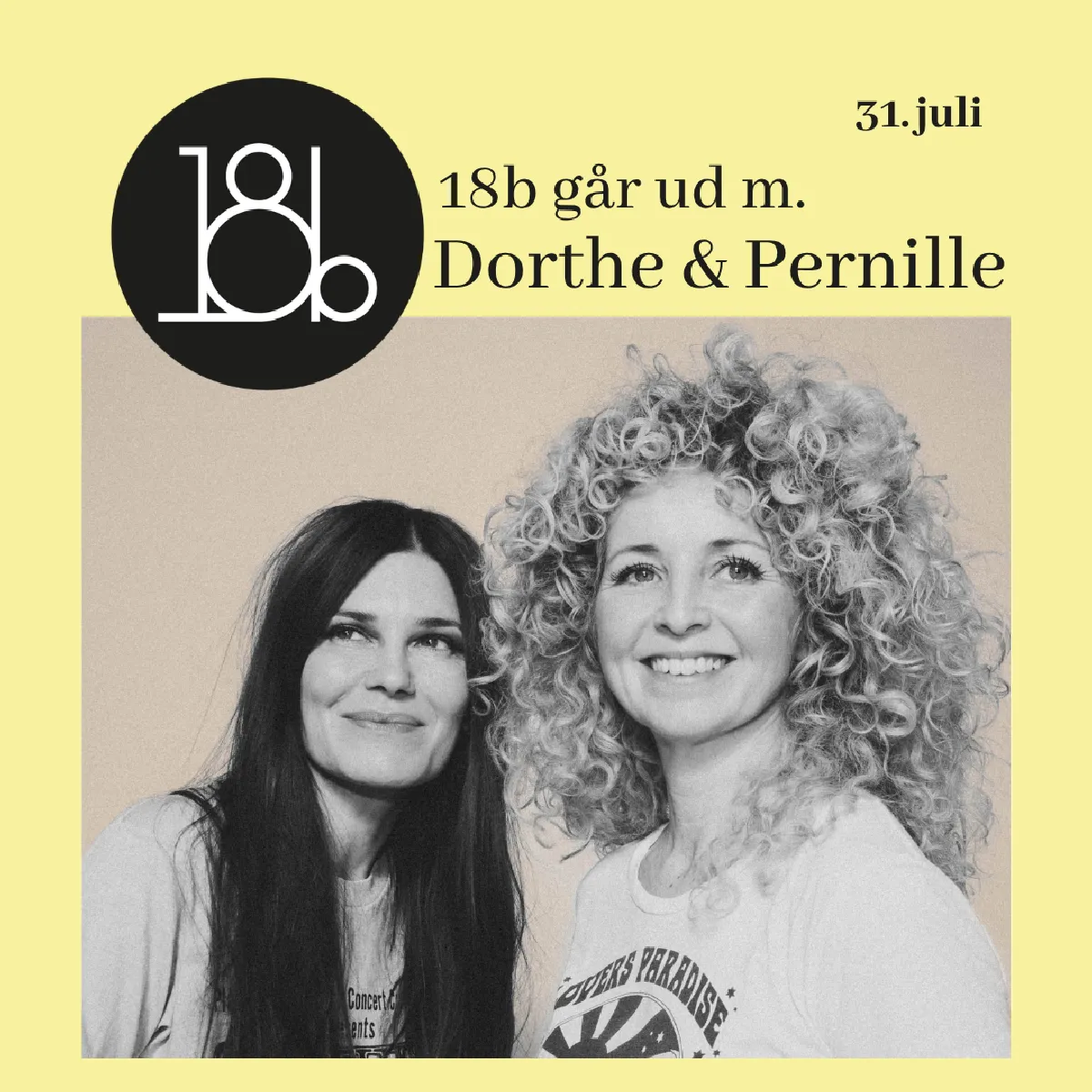 18b går ud m. Dorthe Gerlach & Pernille Rosendahl