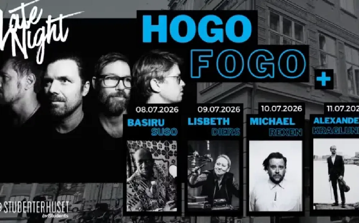 HOGO FOGO Late Night Partoutbillet
