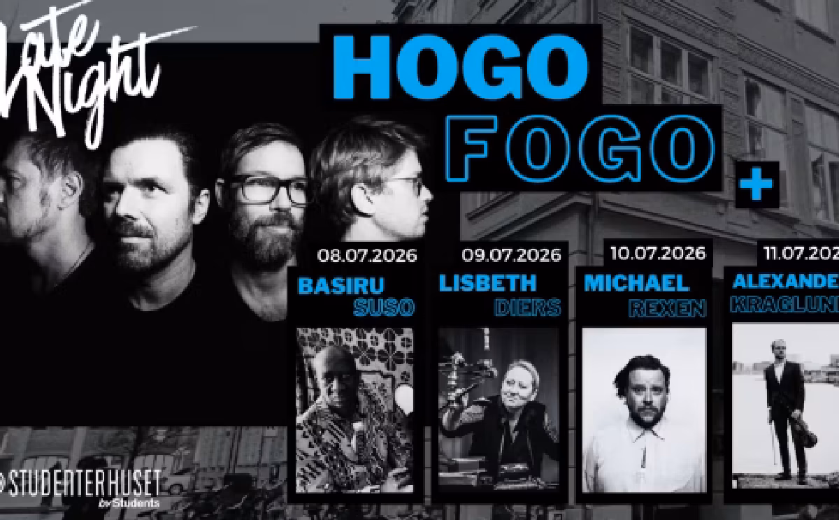 HOGO FOGO Late Night Partoutbillet