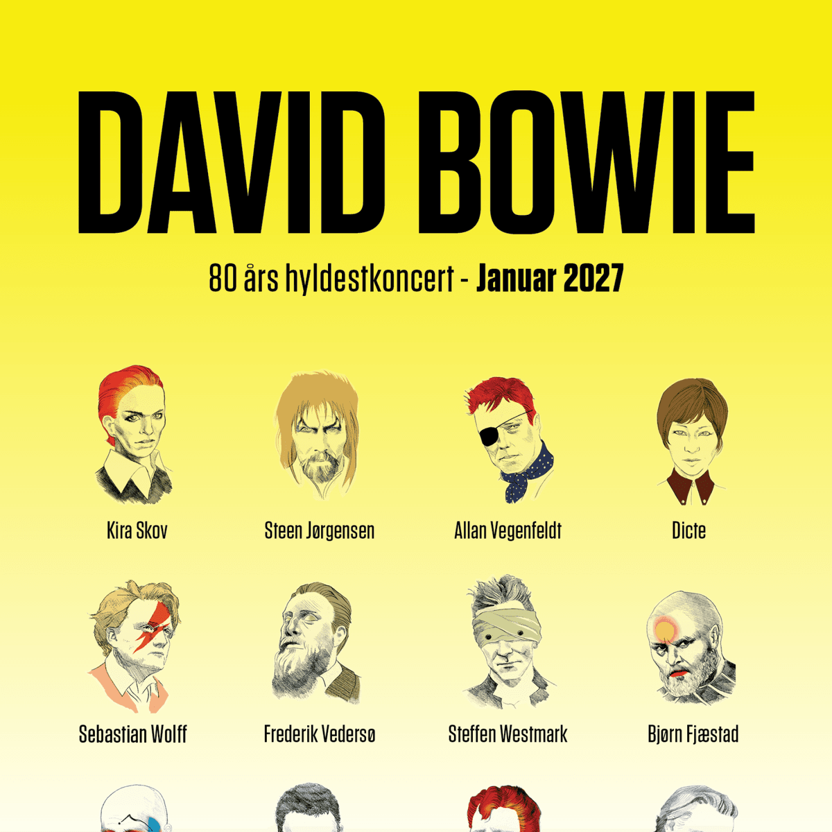 David Bowie 80 – En Hyldestkoncert