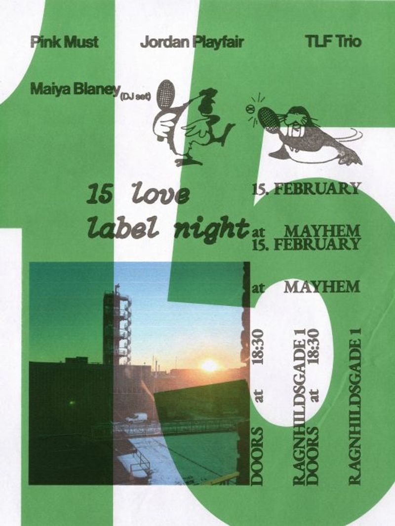 TLF Trio + Jordan Playfair + Pink Must + Maiya Blaney (DJ)