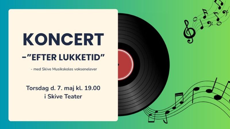 Gratis koncert: Efter lukketid