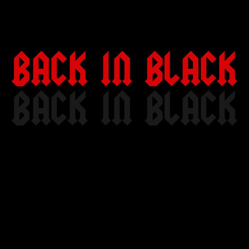 Back In Black
