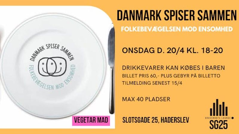 Danmark Spiser Sammen - Vegetarisk Fællesspisning