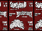 KÆMPE MOSHPIT VOL. 7. SLOEVSIND – SOULPRISON (DE) – NO GRAVE (US)