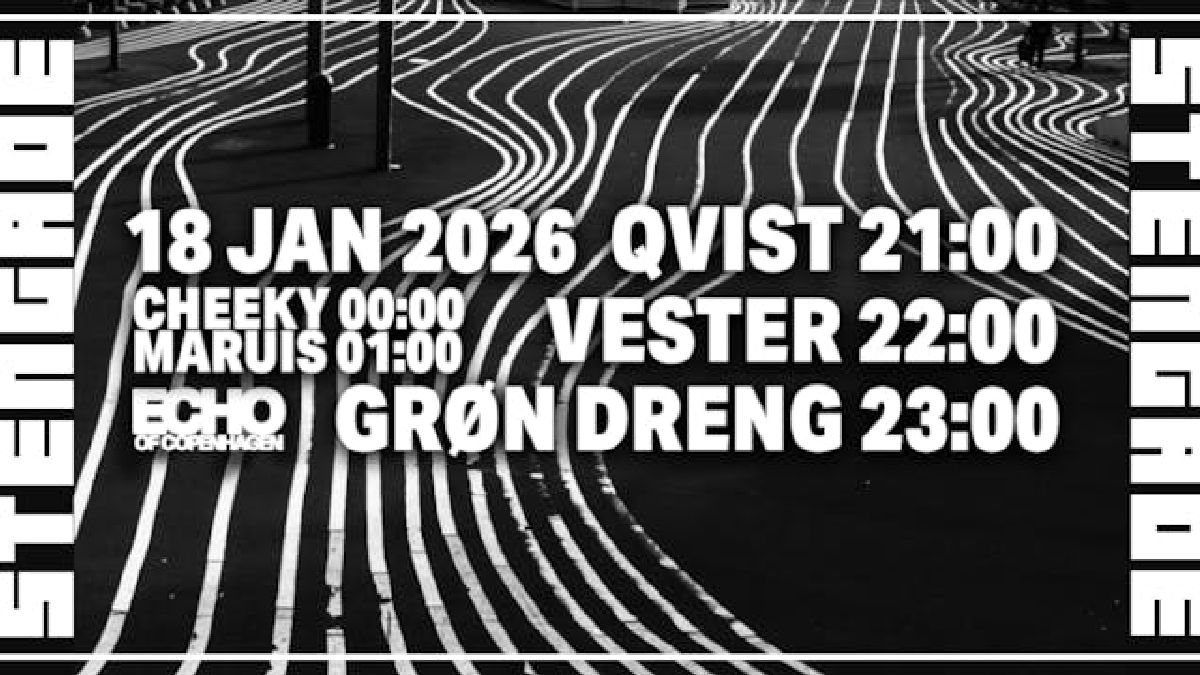 Byens Lyd - Echo Of Copenhagen: Grøn Dreng + Vester + Qvist
