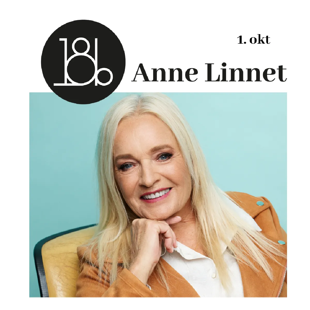 Anne Linnet i 18b - Sange til livet - FÅ BILLETTER