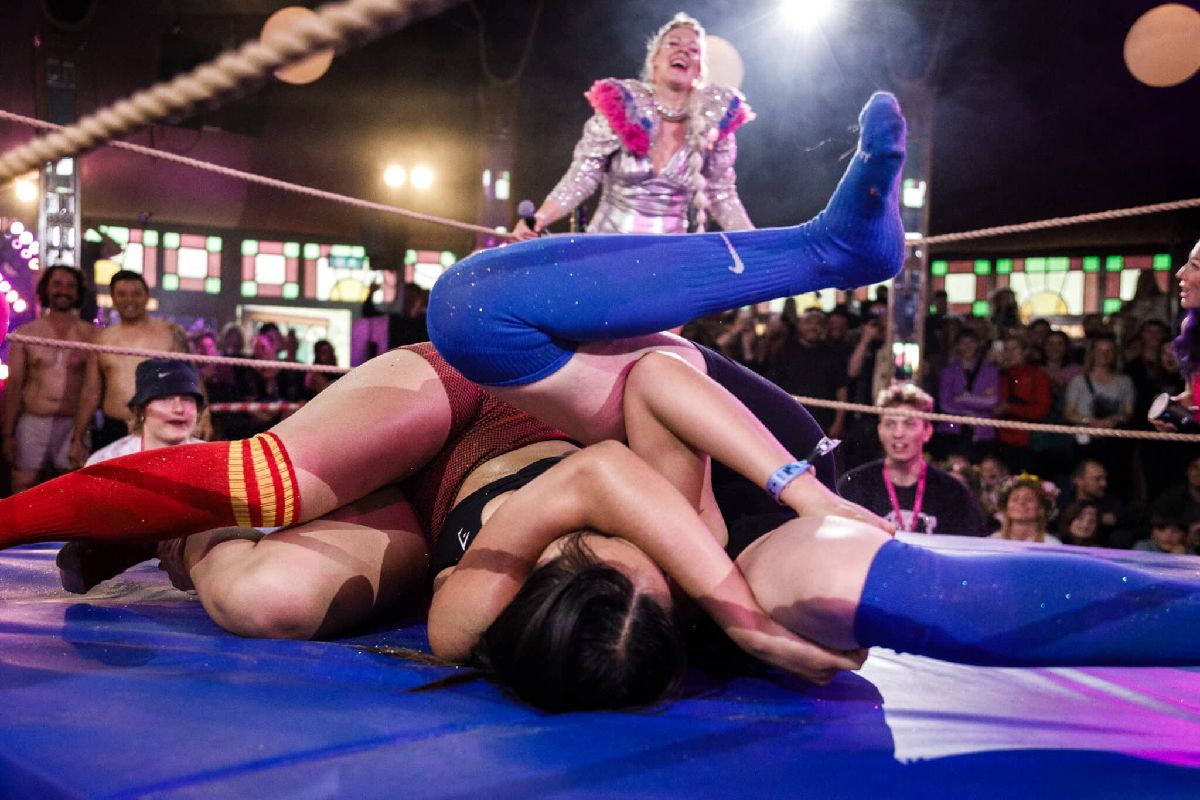 Glitter Wrestling