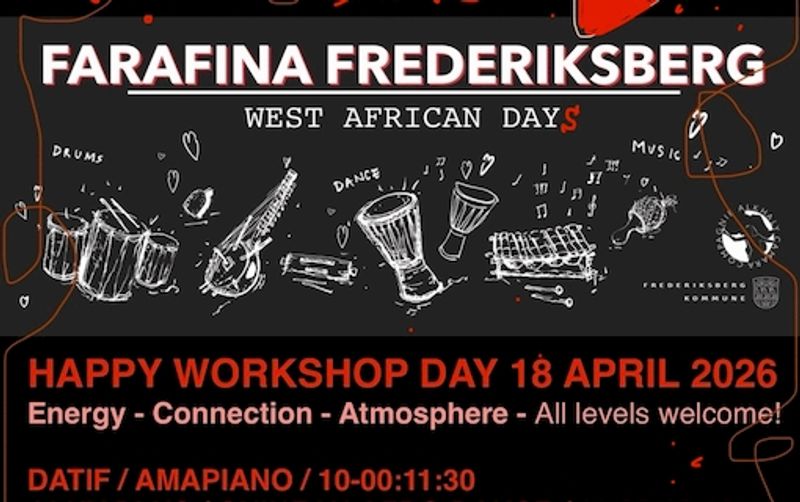 Farafina Frederiksberg 2026 - Vestafrikansk Weekend
