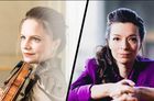 Pianister i Diamanten: Julia Fischer (DE) og Yulianna Avdeeva (RU)