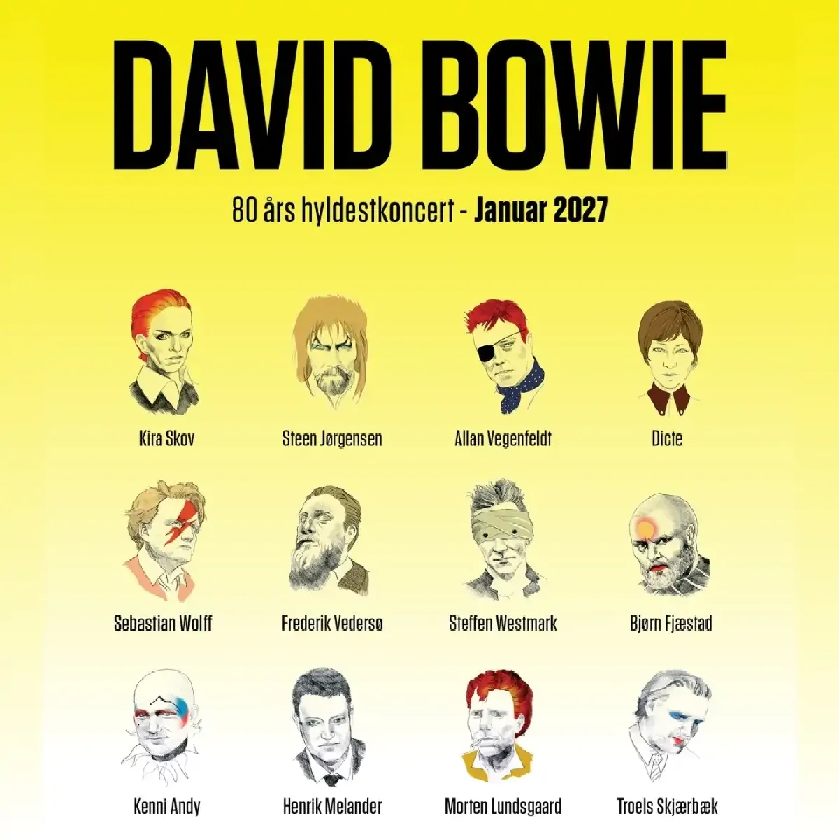 David Bowie 80 – En hyldestkoncert
