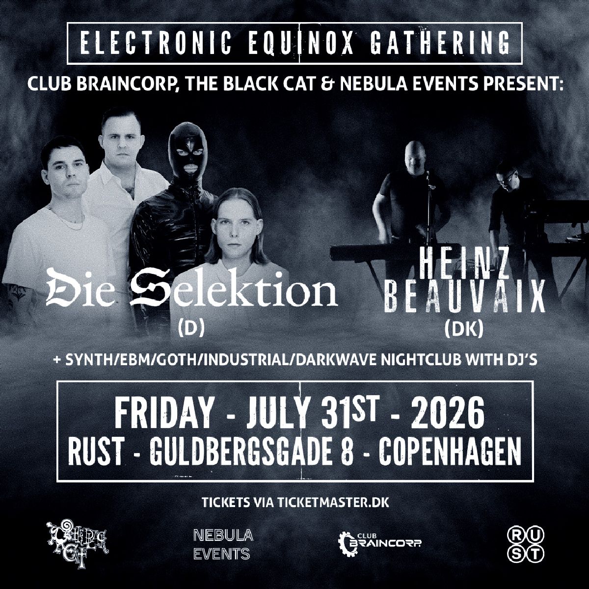 DIE SELEKTION (DE) + support: HEINZ BEAUVAIX (DK)