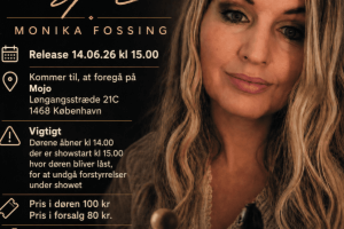 Ensomhedens Spil - Music & Talks Release med Monika Fossing