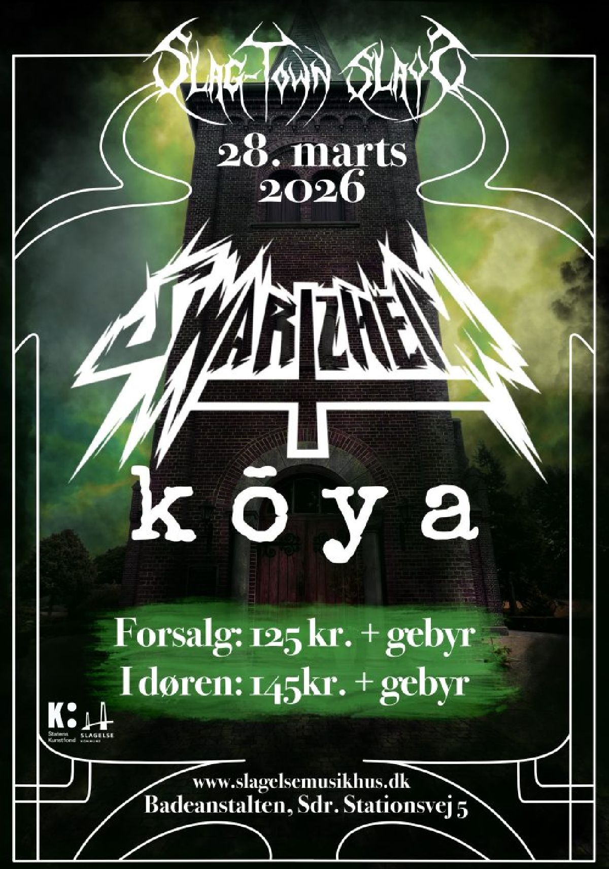Slag-Town Slays præsenterer Swartzheim + Kōya
