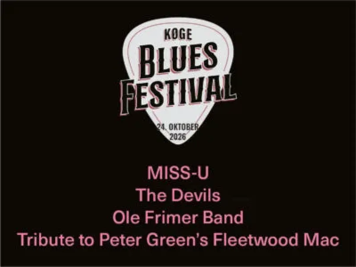 Køge Blues Festival – efterår 2026