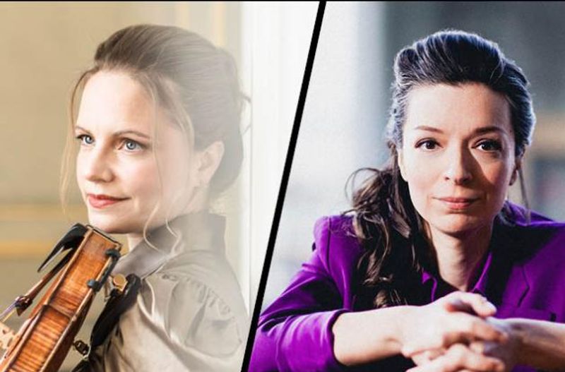 Pianister i Diamanten: Julia Fischer (DE) og Yulianna Avdeeva (RU)