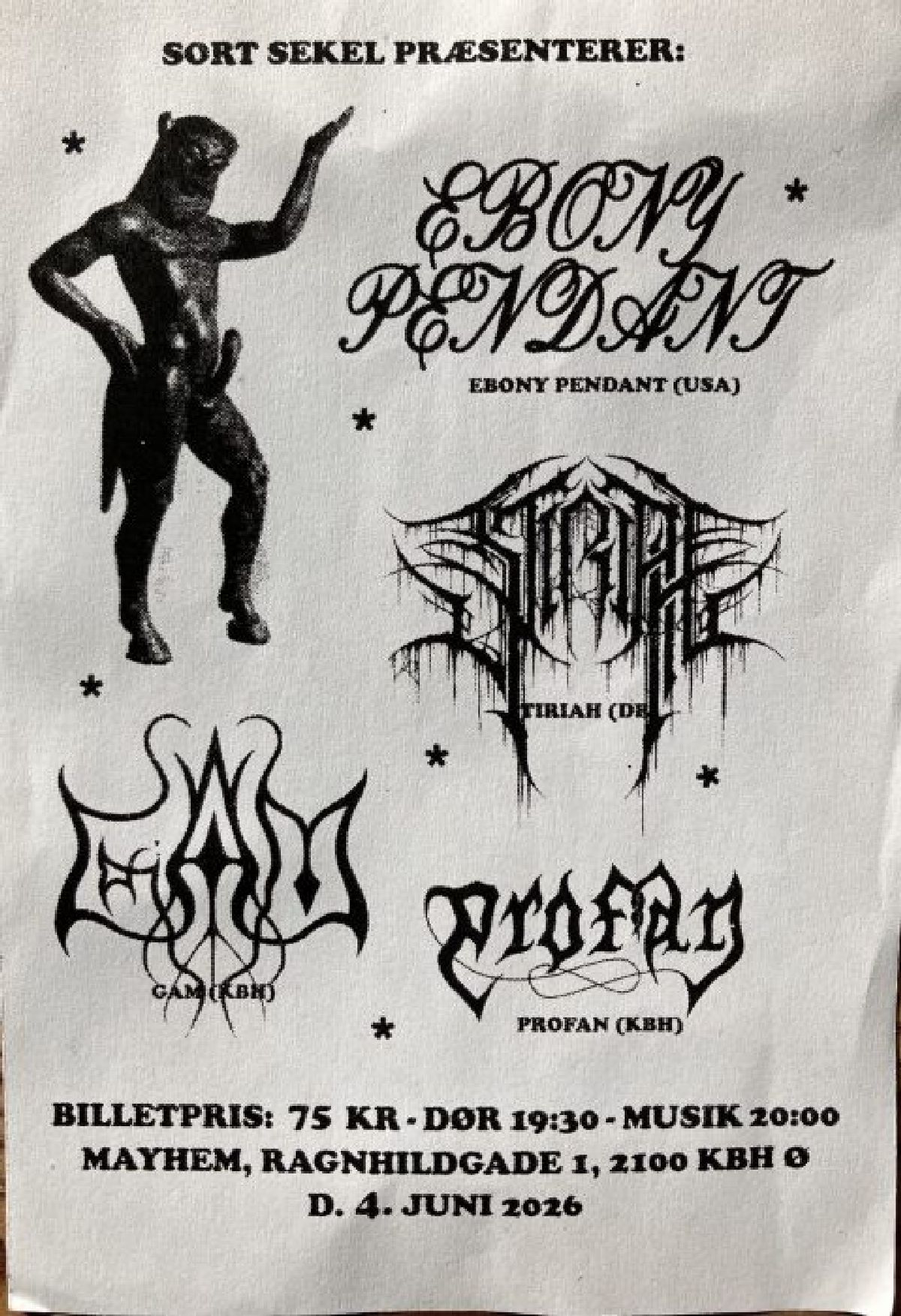 Ebony Pendant
Stiriah
Gam
Profan