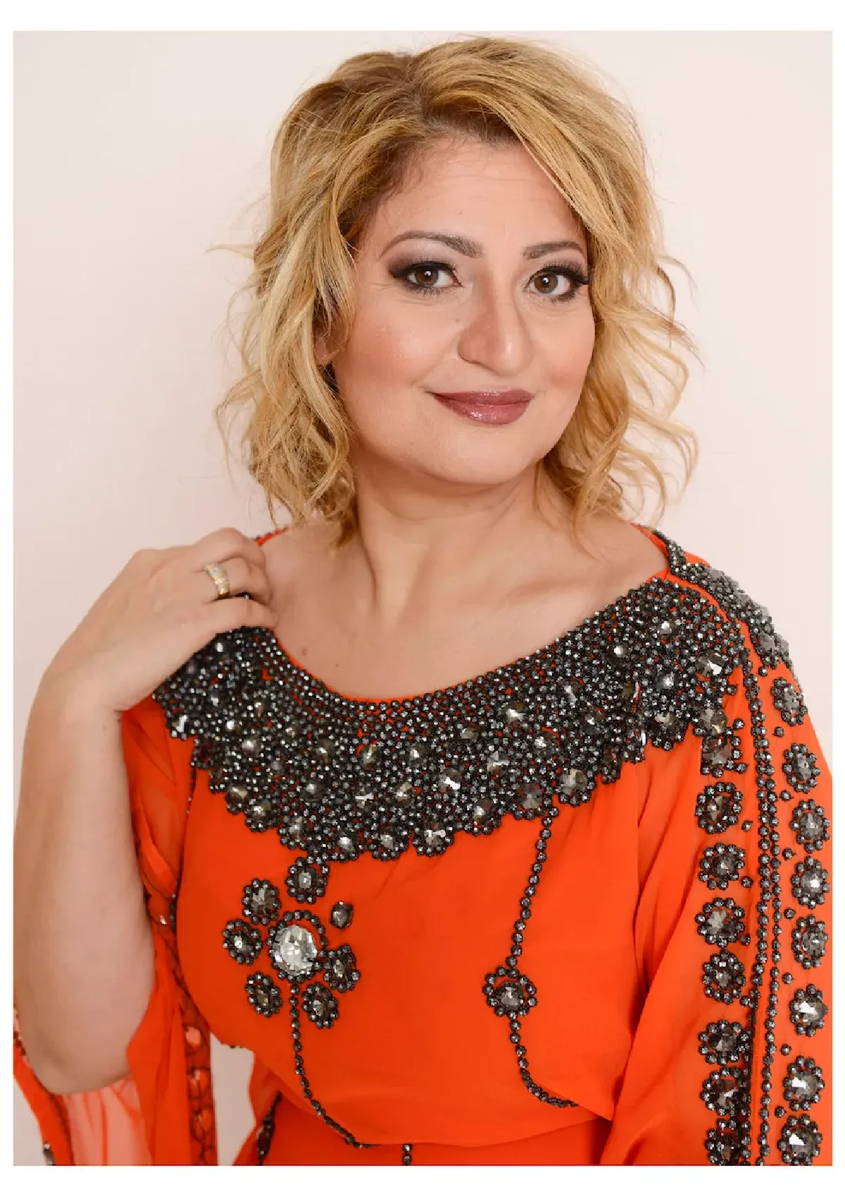Fatma Zidan med band