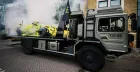 Flatbed-burnout