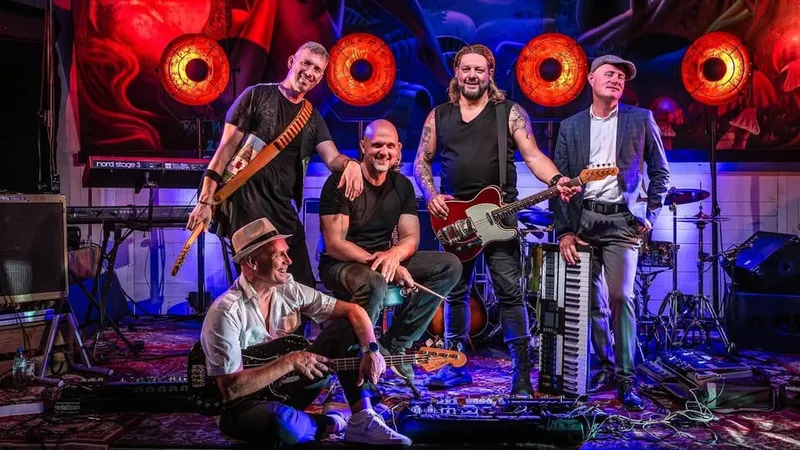 Kim Larsen & Gasolin Tribute Band på 28 Live i Roskilde
