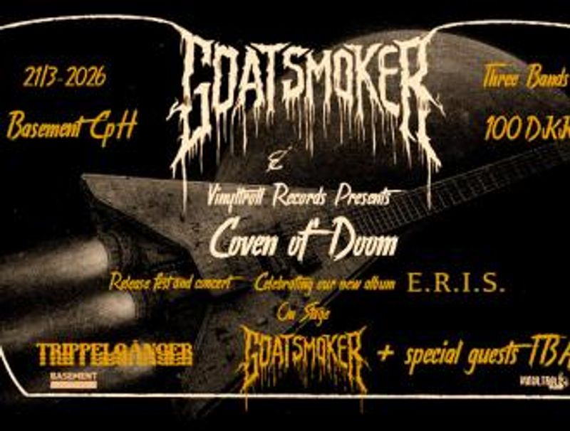 Coven of Doom 2026 - Goatsmoker albumreleasefest - E.R.I.S.