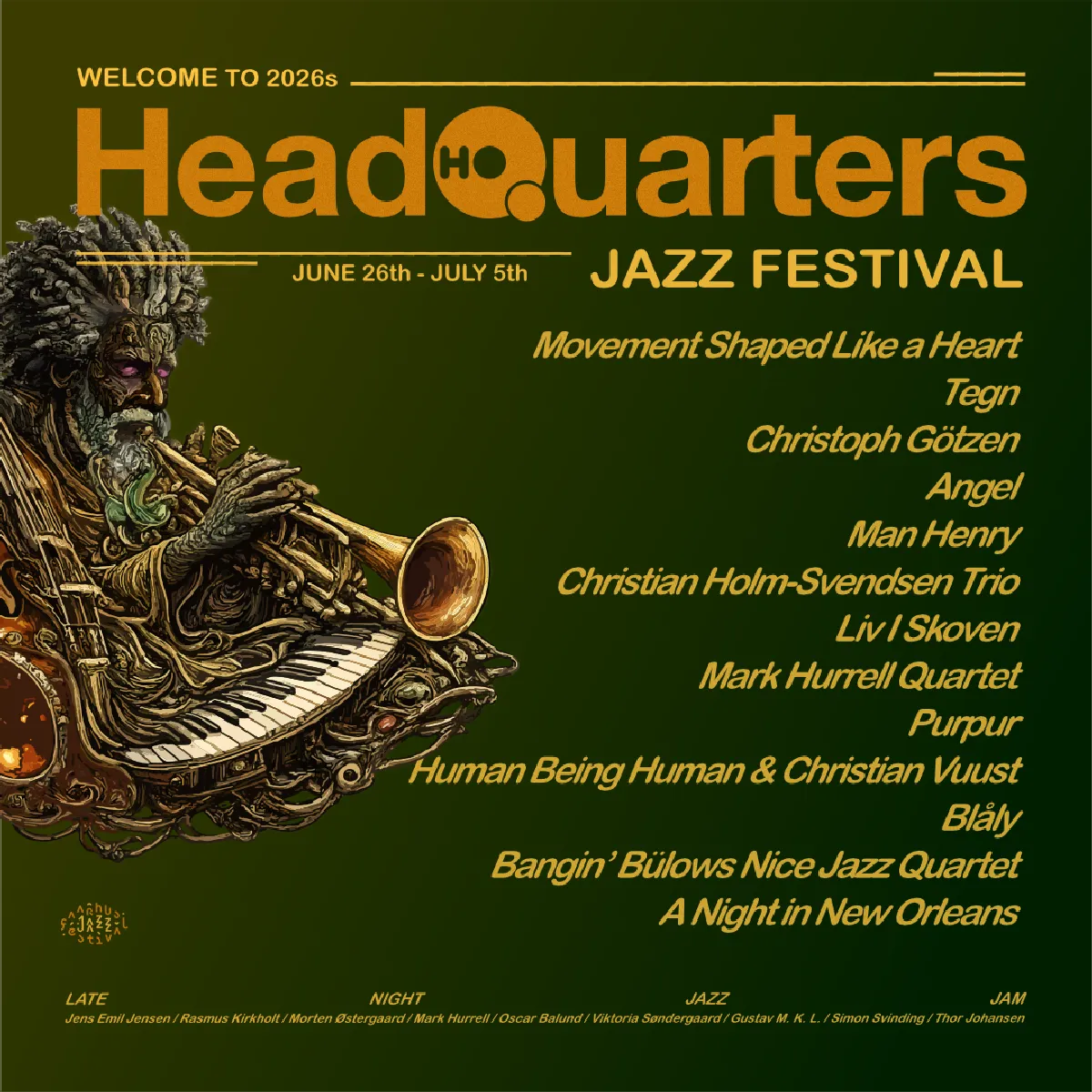 HeadQuarters x Aarhus Jazz Festival 2026