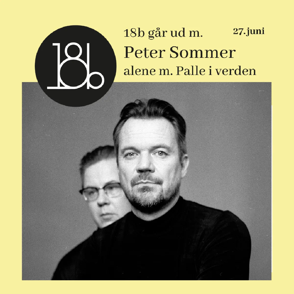 18b går ud m. Peter Sommer alene m. Palle i verden
