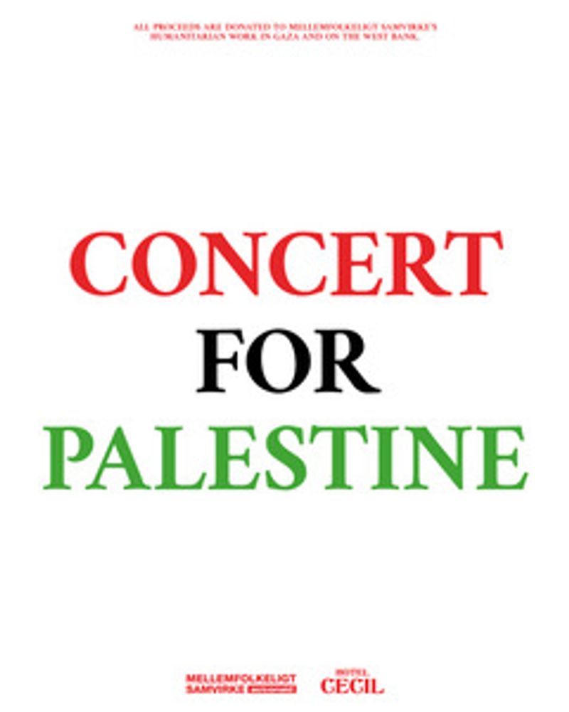 Together for Freedom - Fundraiser Concert for Palestine