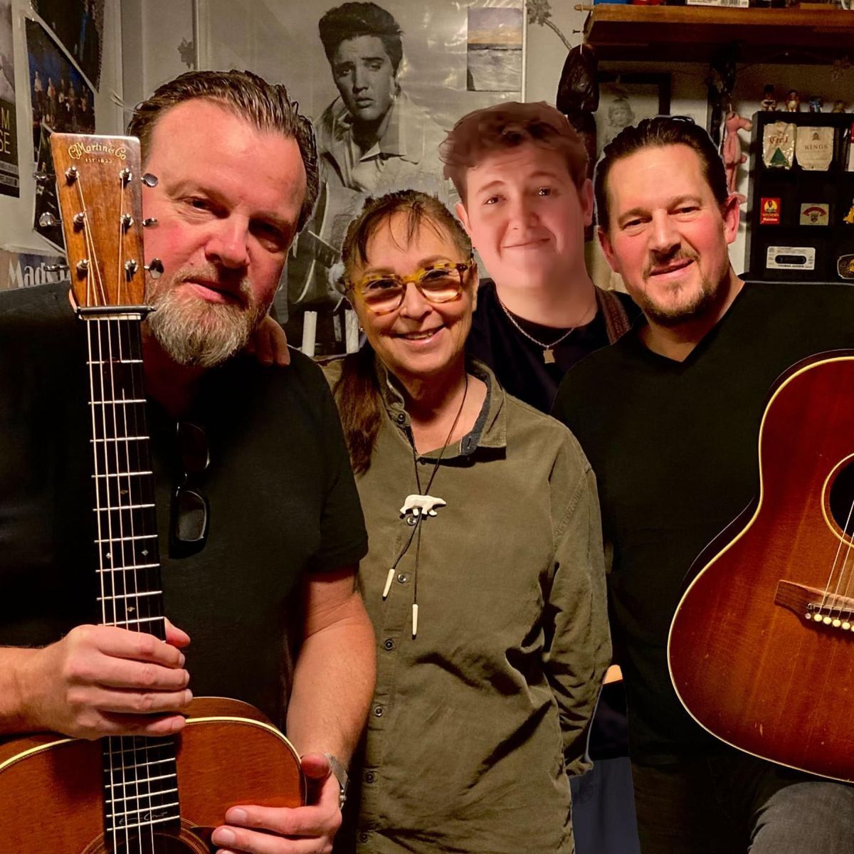 Helle Lynge, Mads Toghøj, Søren Bøje og Travis Toghøj