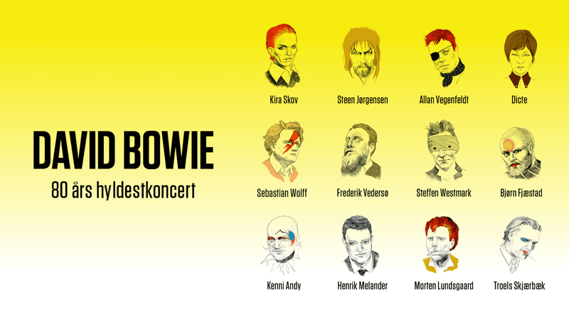 David Bowie - 80 år