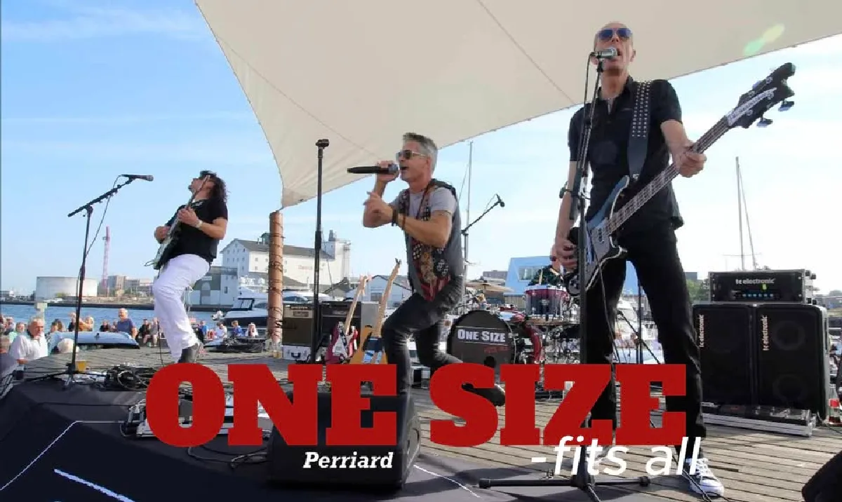 One Size - Rock n' Roll på 28 Live i Roskilde