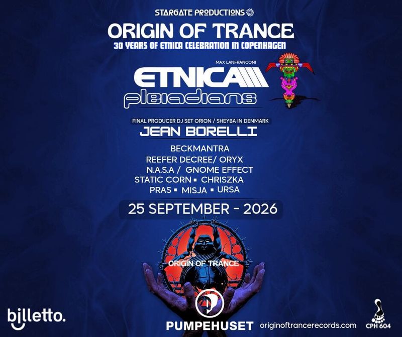 Origin Of Trance - 30 Years of ETNICA Celebration