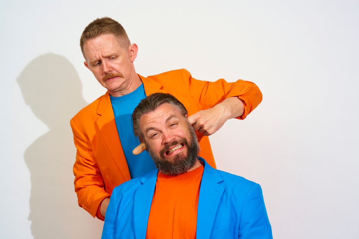 Mads og André