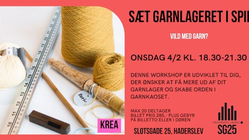 Sæt Garnlageret i Spil