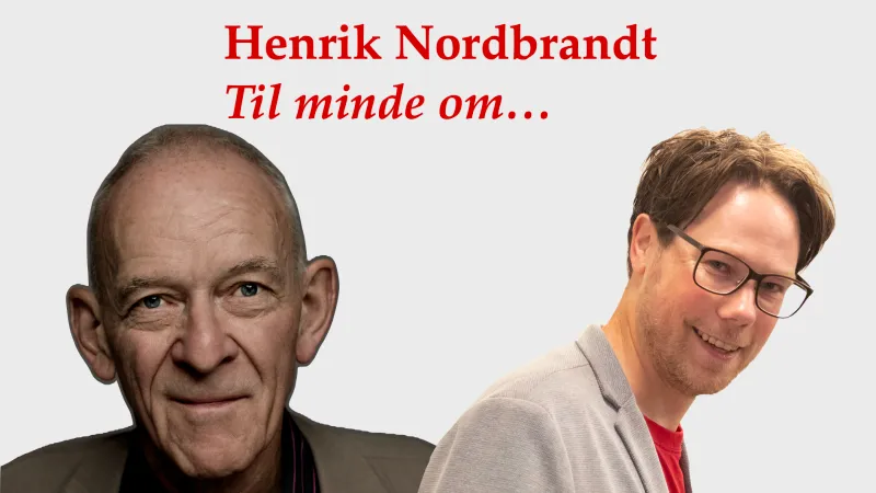 Oplæsning: Henrik Nordbrandt - til minde om