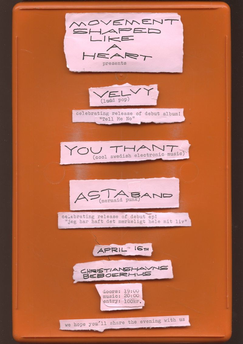 Releaseconcert with velvy, ASTA + You Thant