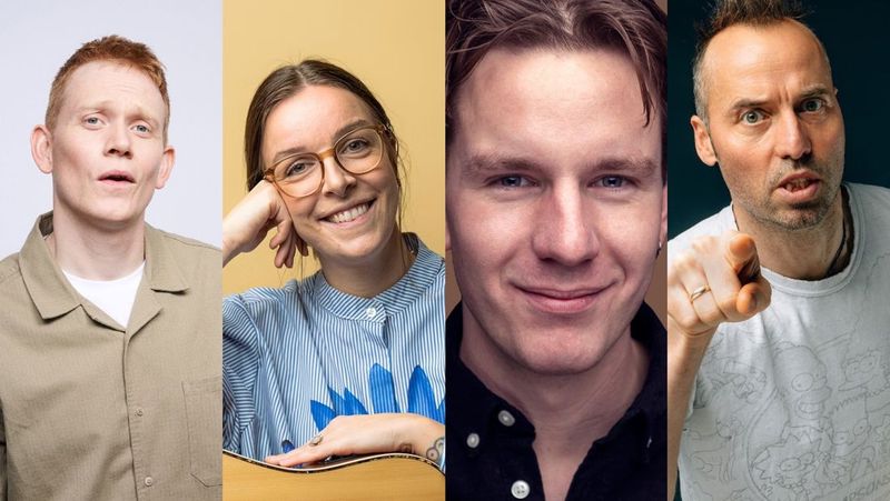Stand-up: Mikkel Klint Thorius, Clara Schøn, Simon Tang, Torben Chris