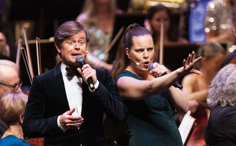 Nytårskoncert Lise Bastrup og Caspar Philipson