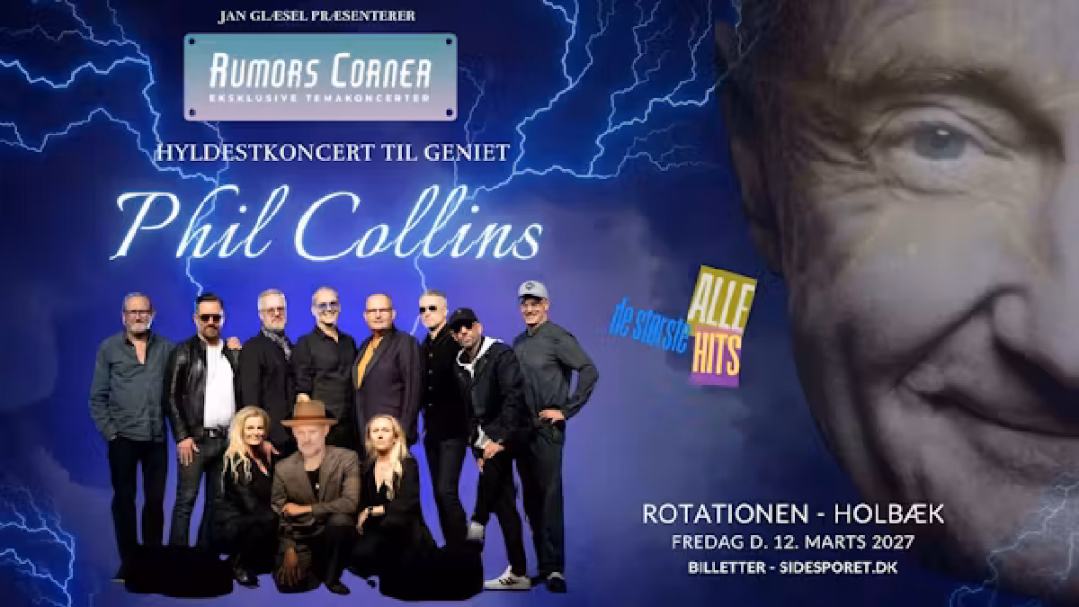 Jan Glæsel og Rumers Corner hylder Phil Collins