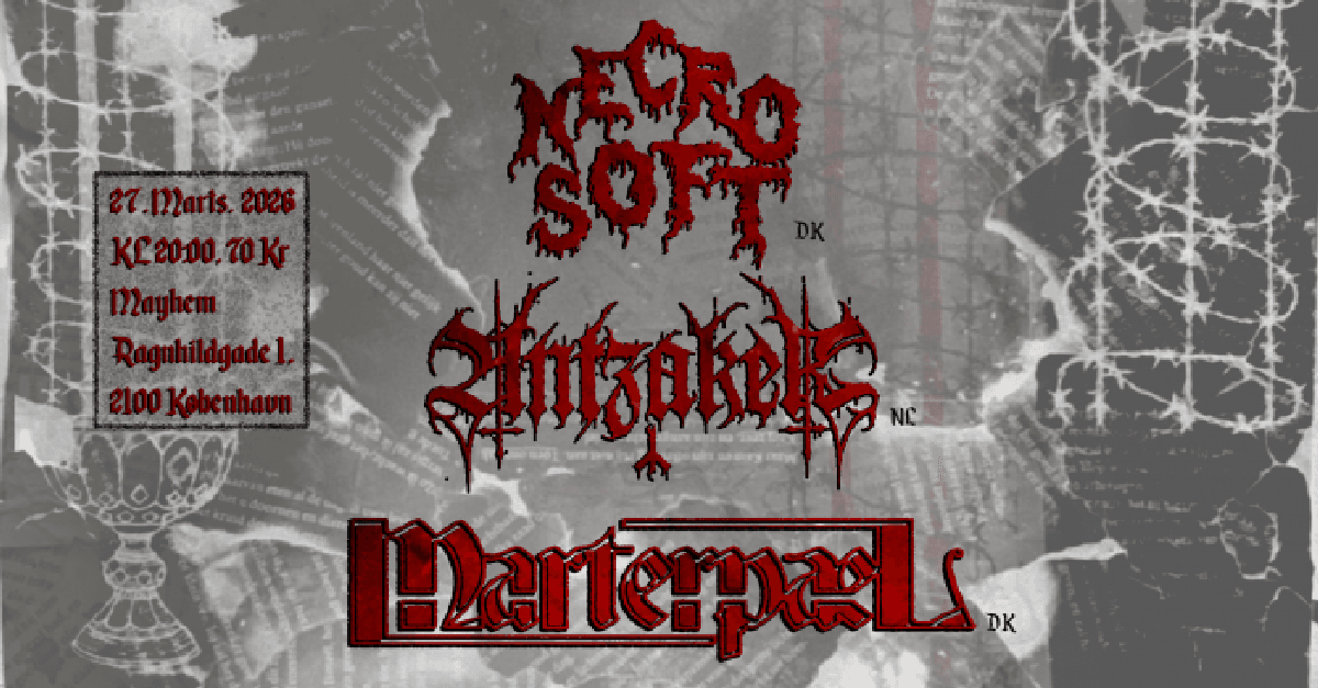Necro Soft
Antzaker (NL)
Marterpæl
&nbsp;